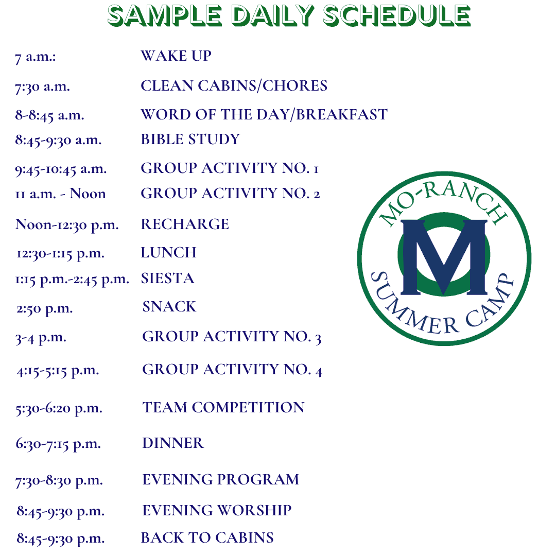 Summer Camp 2025 Schedule Windy Kakalina