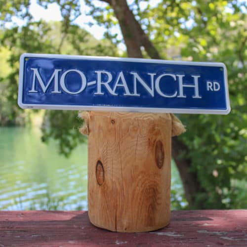Mo-Ranch Street Sign