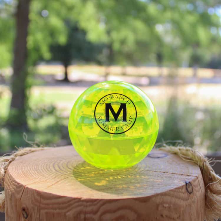 Yellow Mo-Ranch Rocket Orb Ball